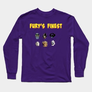 Fury's Finest Logo The Black Order Long Sleeve T-Shirt